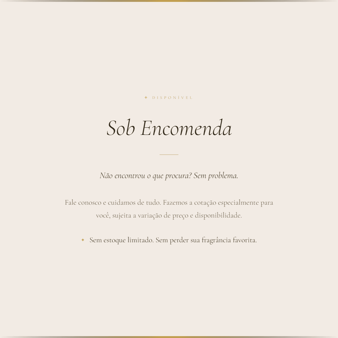 ALUMA — Sob encomenda